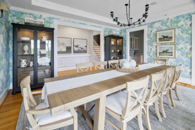 Transitional dining room photo in DC Metro
