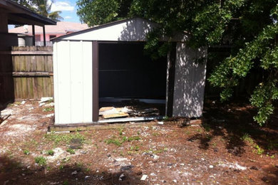 This is an example of a landscaping in Miami.