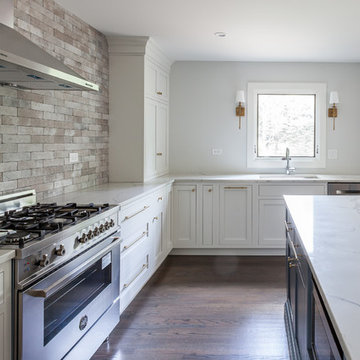Mid Century meets Transitional in Clarendon Hills