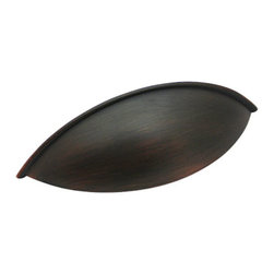 Cosmas - Cosmas 9236ORB Oil Rubbed Bronze Cabinet Cup Pull - Cabinet And Drawer Handle Pulls