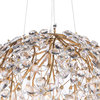Cheshire Small Chandelier, Gold