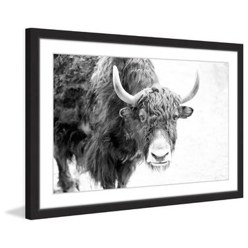 Marmont Hill, "Buffalo Forward" Framed Painting Print, 30x20