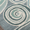 Dunes Hand-Tufted Rug, Light Blue, 5'x8'