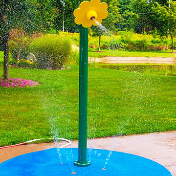 Portable Splash Pad for your backyard