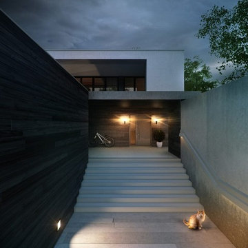 House with Pool. Exterior