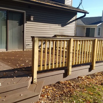 Timber Tech Deck in Elk Grove Village