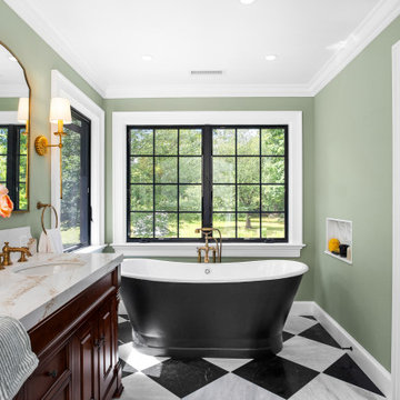 European-style Whole Home Design, Pound Ridge, NY