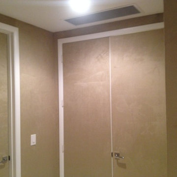 ACUALINA SUEDE WALL-COVERING INSTALLATION
