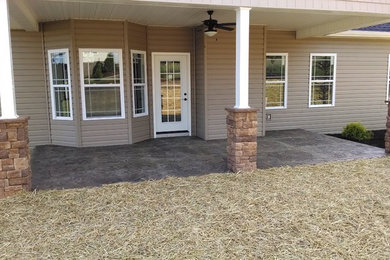 Patio - modern patio idea in Other