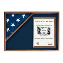 Display Cases for Flags From Military - Products