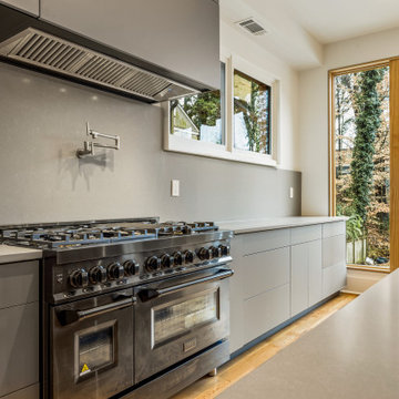Midtown Atlanta Contemporary Kitchen + Primary