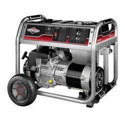 Briggs & Stratton - Portable Generator: Briggs & Stratton. 5,000-Watt Gasoline Powered 30467 - Cable Management