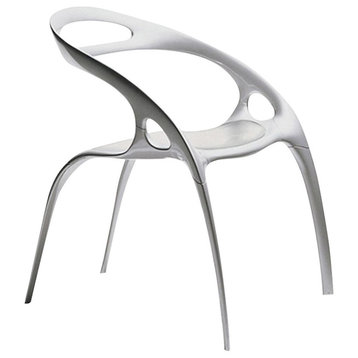Ross Lovegrove Modern Go Chair, Bernhardt Design, Grey