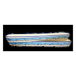 Stoneware Olive Boat (Set of 2) &ndash; Tibarine, by Le Souk Ceramique - Products