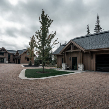 Timber frame - St-Donat