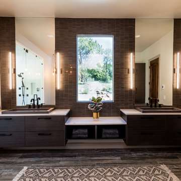 MILKY WAY DR.- Contemporary Bathroom Remodel Austin, Texas