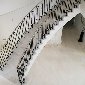 Bespoke Balustrade with Stainless steel Handrail