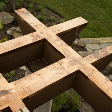 Garden Swing DIY Arbor Kit • Before & After