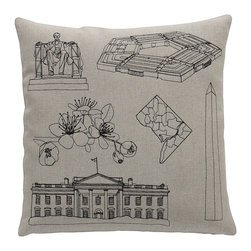 k studio - DC Pillow - Decorative Pillows