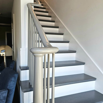 Project #112 | Traditional Staircase with Continuous Rail System