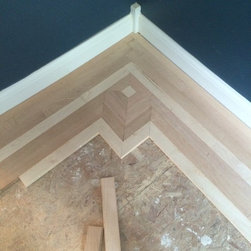 Hardwood Floors with Border - Floor Medallions And Inlays