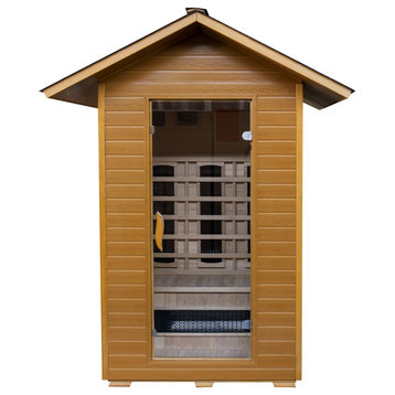 Deluxe 2-Person Outdoor Infrared Sauna
