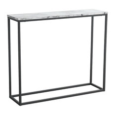 50 Most Por Marble Top Console Tables For 2018 Houzz Anzy Sofa Console Table Marble Print Top Steel Frame Accent White Narrow Tables