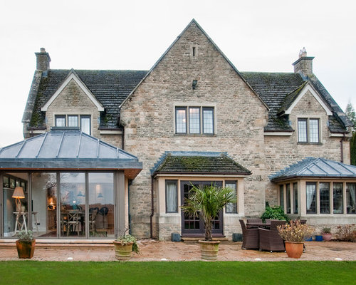 cross gabled roof home design ideas, renovations & photos