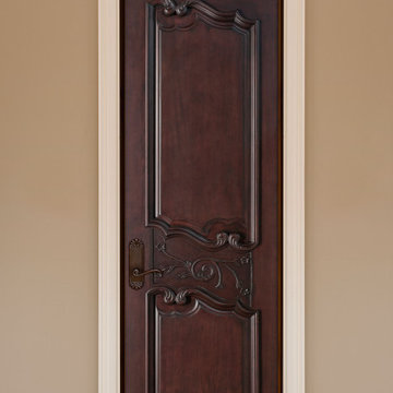 Traditional Wood Interior Doors Glenview Haus Gallery Project | GDI-9000
