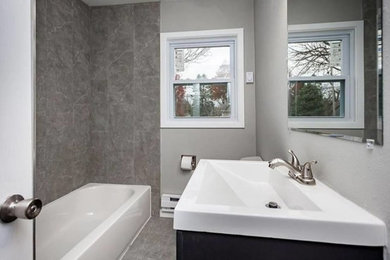 Example of a bathroom design in Other
