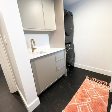 Shaker Slim Laminate Fronts - ABC Modern - Magnolia