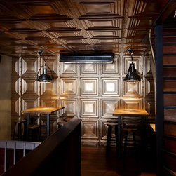 Wainscoting with Tin - Home Decor