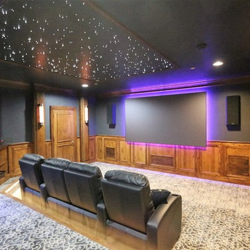 New Media Room Remodel - Addison, TX
