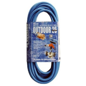 Coleman Cable® 02467-06 High-Visibility/Low Temp Outdoor Extension Cord