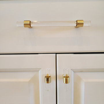 Creamy White Kitchen Remodel - Dark to Light