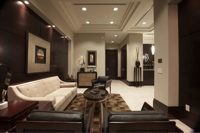 Feng Shui Home Design With Brown Color Interior Luxury Ideas