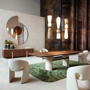 Palatine DP Dining Table Designed by Christophe Delcourt by Roche Bobois