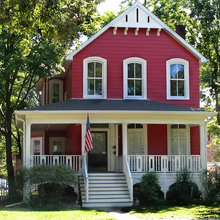 Exterior of ranch house