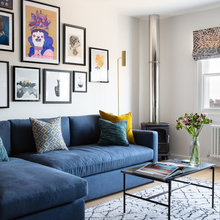 Houzz Tour: Colour and Texture Liven Up a Bland Apartment