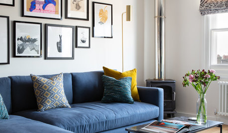 Houzz Tour: Colour and Texture Liven Up a Bland Apartment
