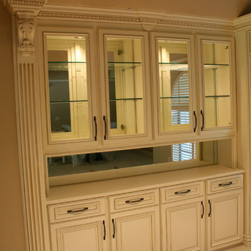 MOCHA GLAZED CABINETS