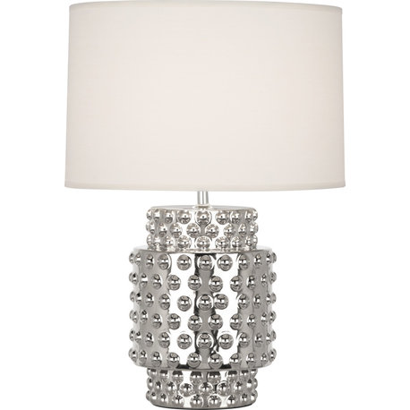 Dolly Accent Lamp, Fondine, Nickel Metallic