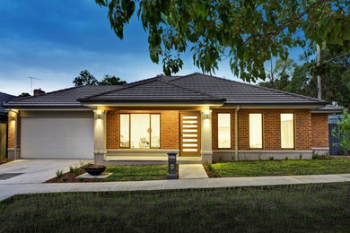 This is an example of a modern home in Melbourne.