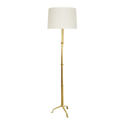 Worlds Away - Worlds Away Alvaro Metal Floor Lamp - Floor Lamps