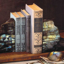 Roost Labradorite Bookends & Paperweight - SKU: ST376 - Furniture