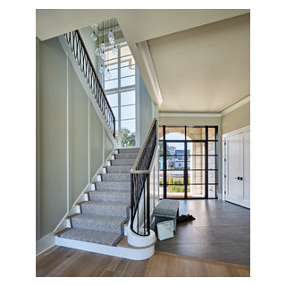 Wilmington Coastal Luxury New Build - Beach Style - Staircase ...