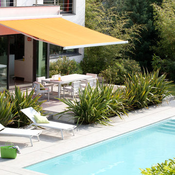 Avoid sunburns with a motorized awning