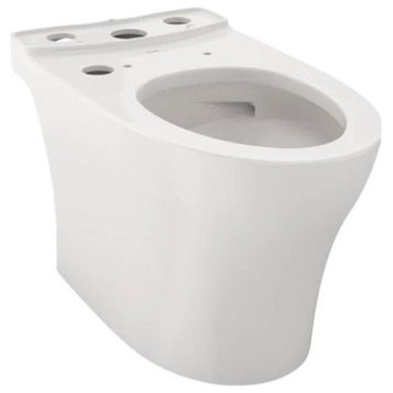 TOTO Aquia IV Elongated Toilet Bowl Only, CEFIONTECT, Colonial White