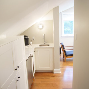 Garage Attic Office Conversion
