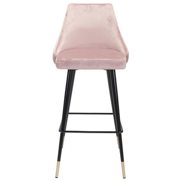 ZUO Piccolo Bar Chair Pink